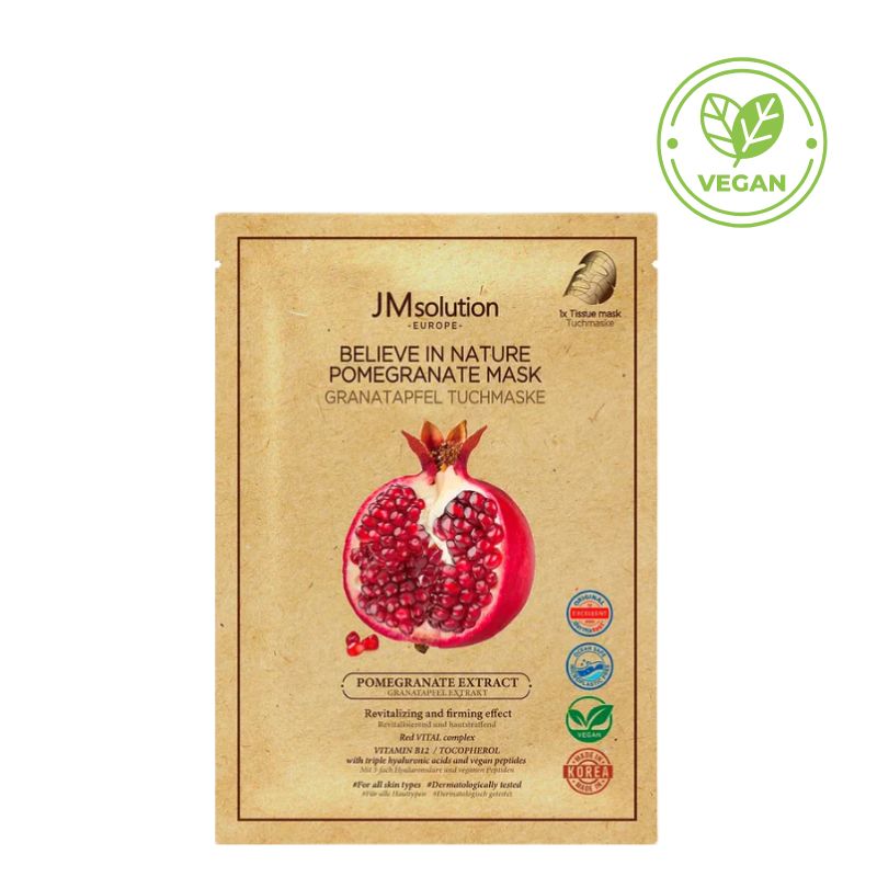Believe in Nature Pomegranate Sheet Mask, JMsolution
