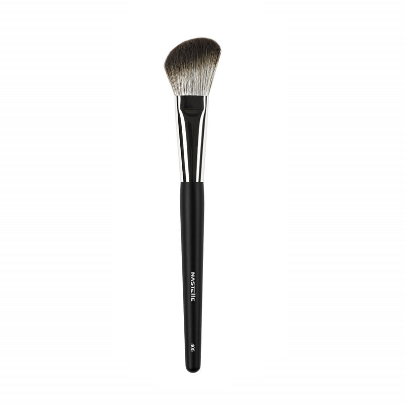 Soft Powder, Foundation and Blush Medium Angled Brush 405, Nastelle