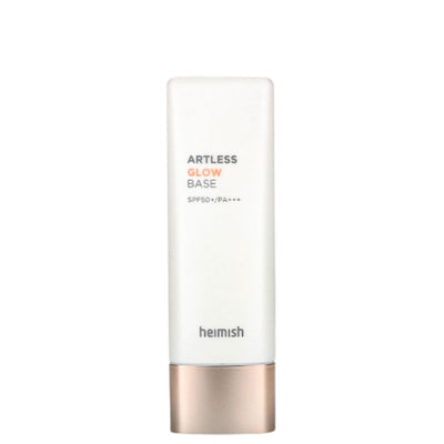 Artless Glow Base SPF 50+ PA+++ 40ml, Heimish Europe Sunscreen Korean Skincare