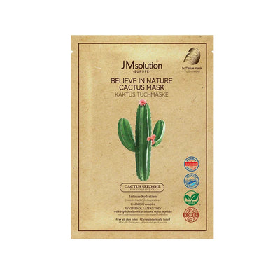 Premium Set With Cactus Extract (Sheet Mask + Eye Patches), JMsolution